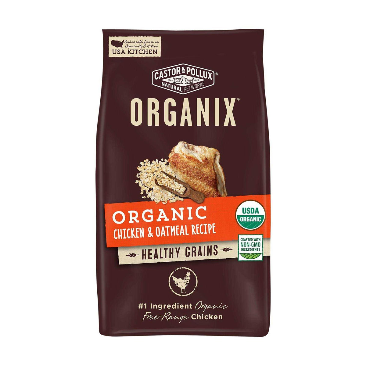 Organic Chicken Recipe Dry Dog Food B270