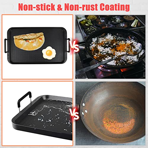 2 Burner Non-Stick Aluminum Griddle V257192