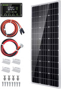 100 Watt 12 Volt Monocrystalline Solar Panel Kit Q1963