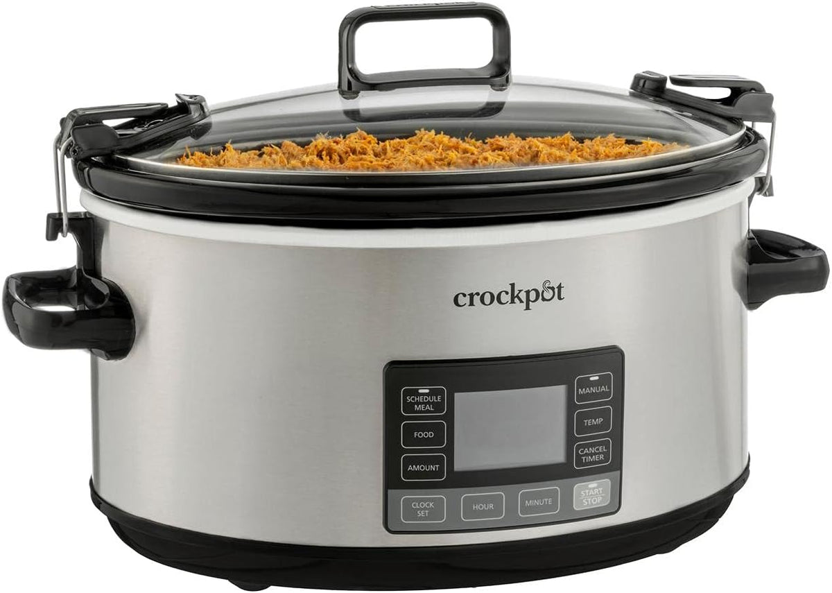 7Qt Programmable Stainless Steel Slow Cooker H796062