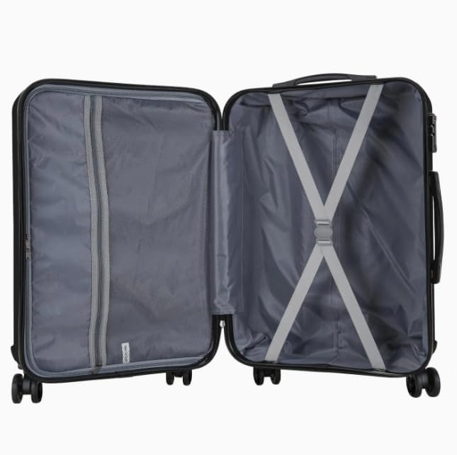 Blue 20inch Hardshell Spinner Luggage Suitcase W73445