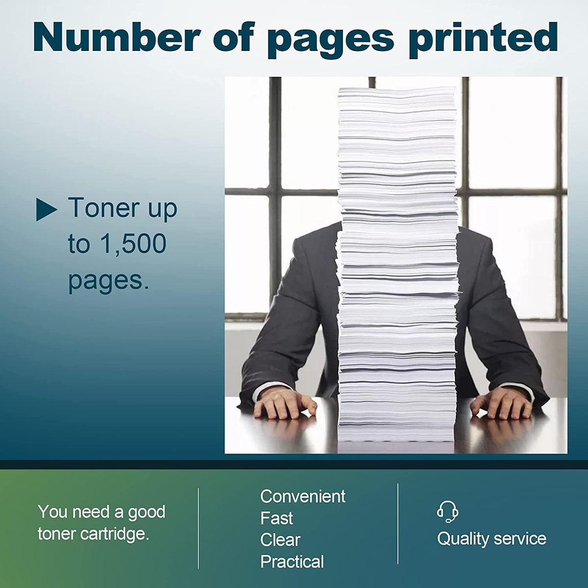 2 Pack Black Toner Cartridge V4062