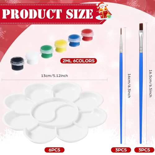 24 Set Christmas Ball Ornament 2.36 Inch White T75993