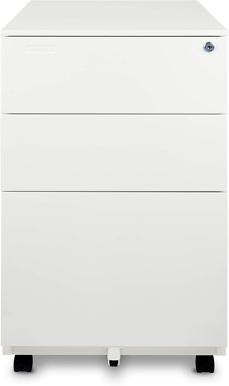 3-Drawer Metal Mobile File Cabinet with Lock O7587