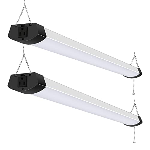 2 Pack 4FT 120W LED Shop Light 5000K 13000lm O8945