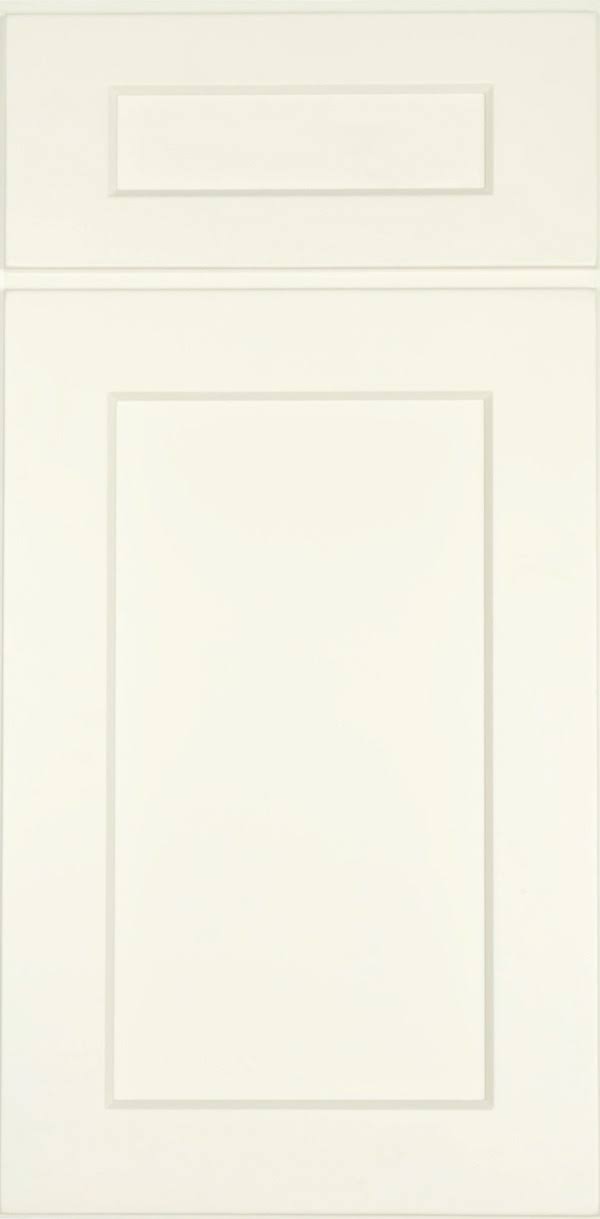 Antique White 2 Doors 2 Shelves Wall Cabinet High-Density Fiberboard U848