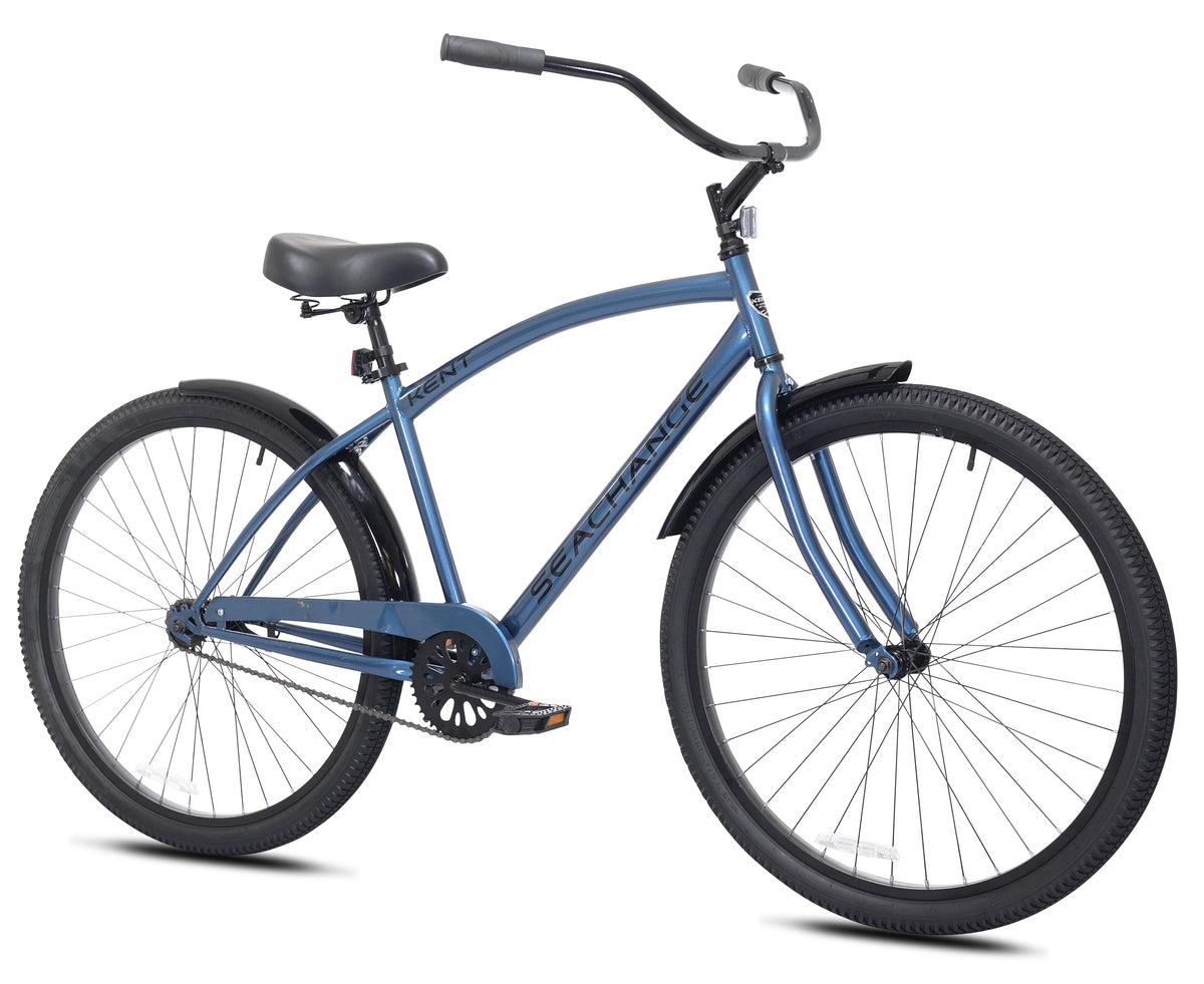 27.5 in Metallic Blue Beach Cruiser Bike X1890