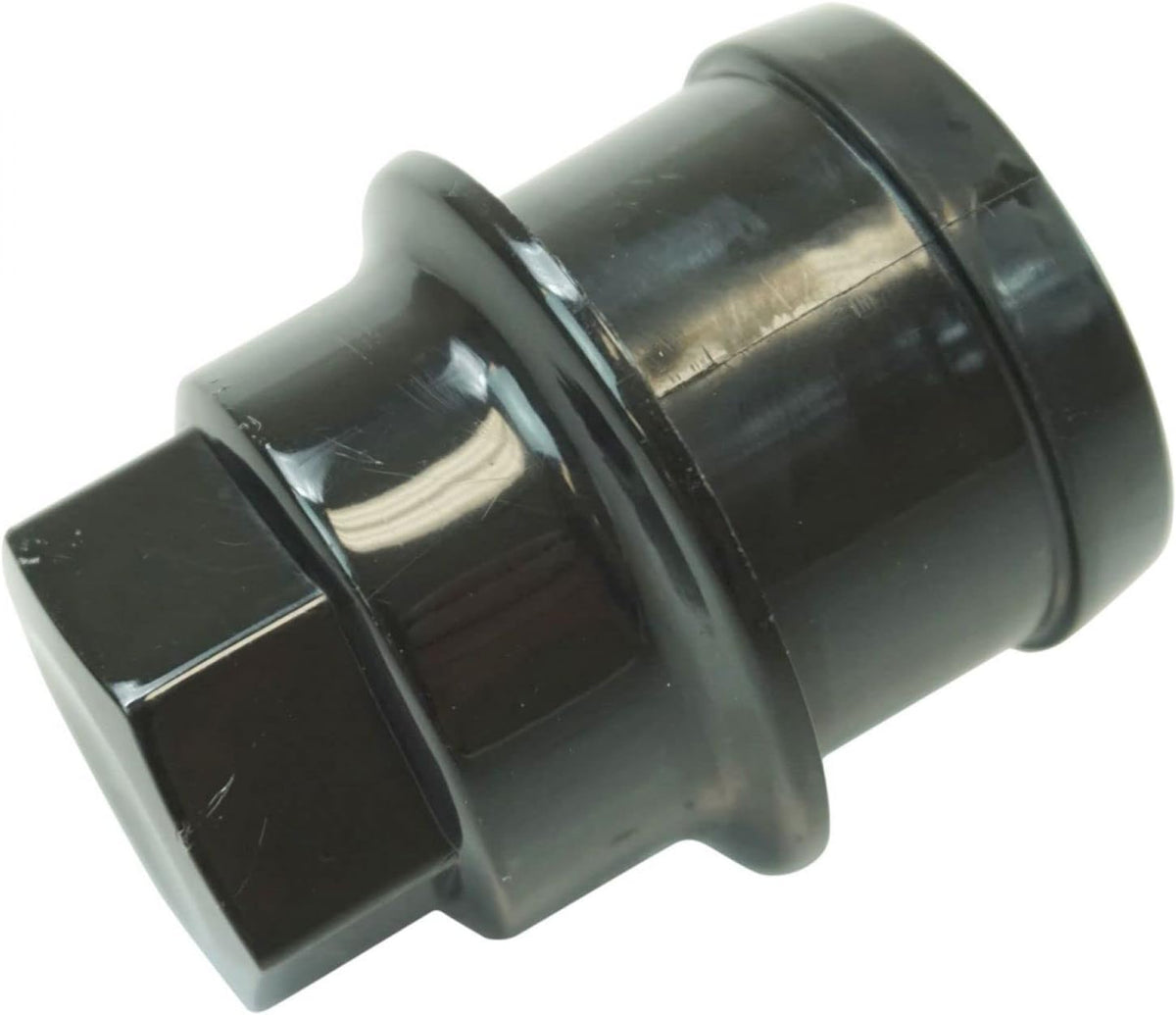 Black Plastic Wheel Lug Nut Cap Set of 32 P649