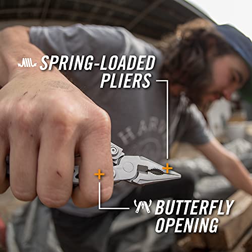 15-in-1 Stainless Steel Multi Tool with Pocket Knife and Pliers G7230