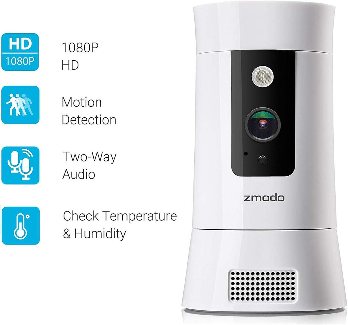 1080P Wireless Indoor Security Camera with Night Vision, Pack of 2 U84657
