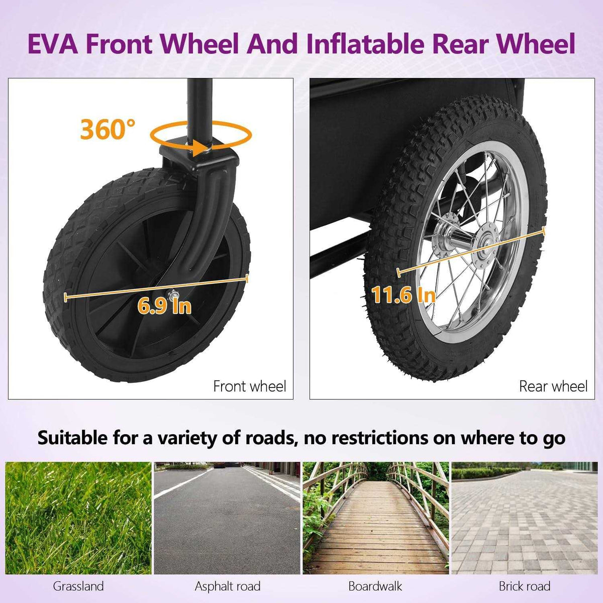 2-in-1 Dog Stroller Bike Trailer S331