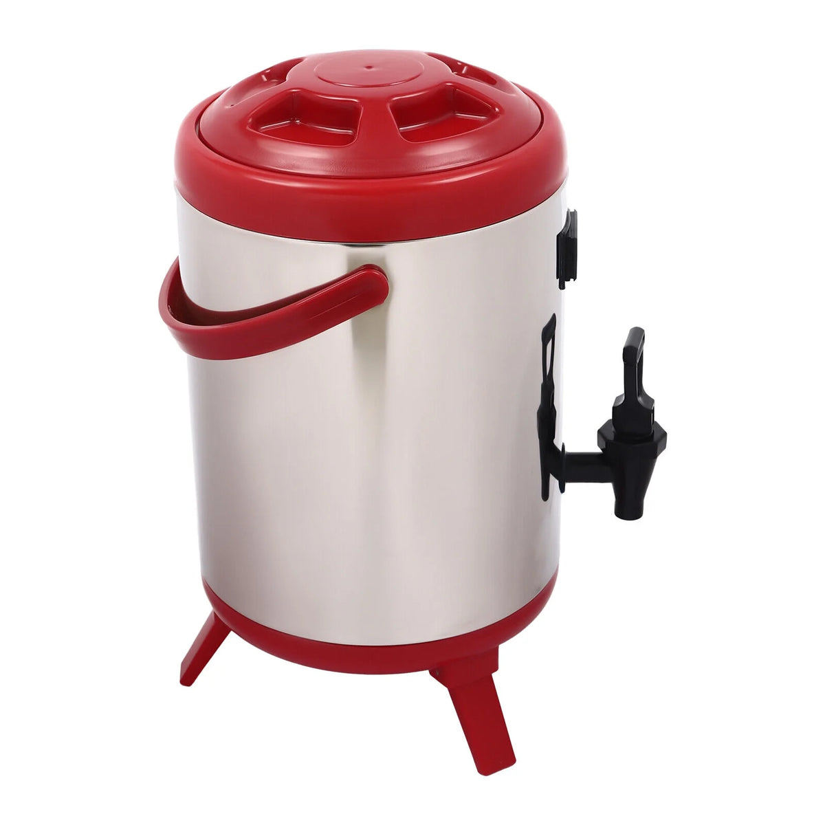 8L Stainless Steel Hot Beverage Dispenser with Thermometer D102