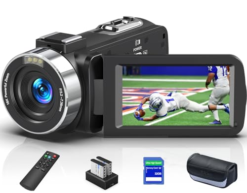 64MP 8K Camcorder with IR Night Vision T379434