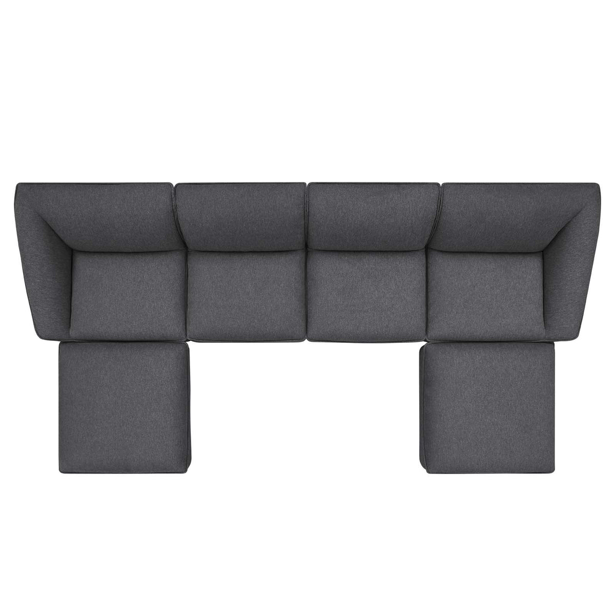 Charcoal 6-Piece Living Room Set W806