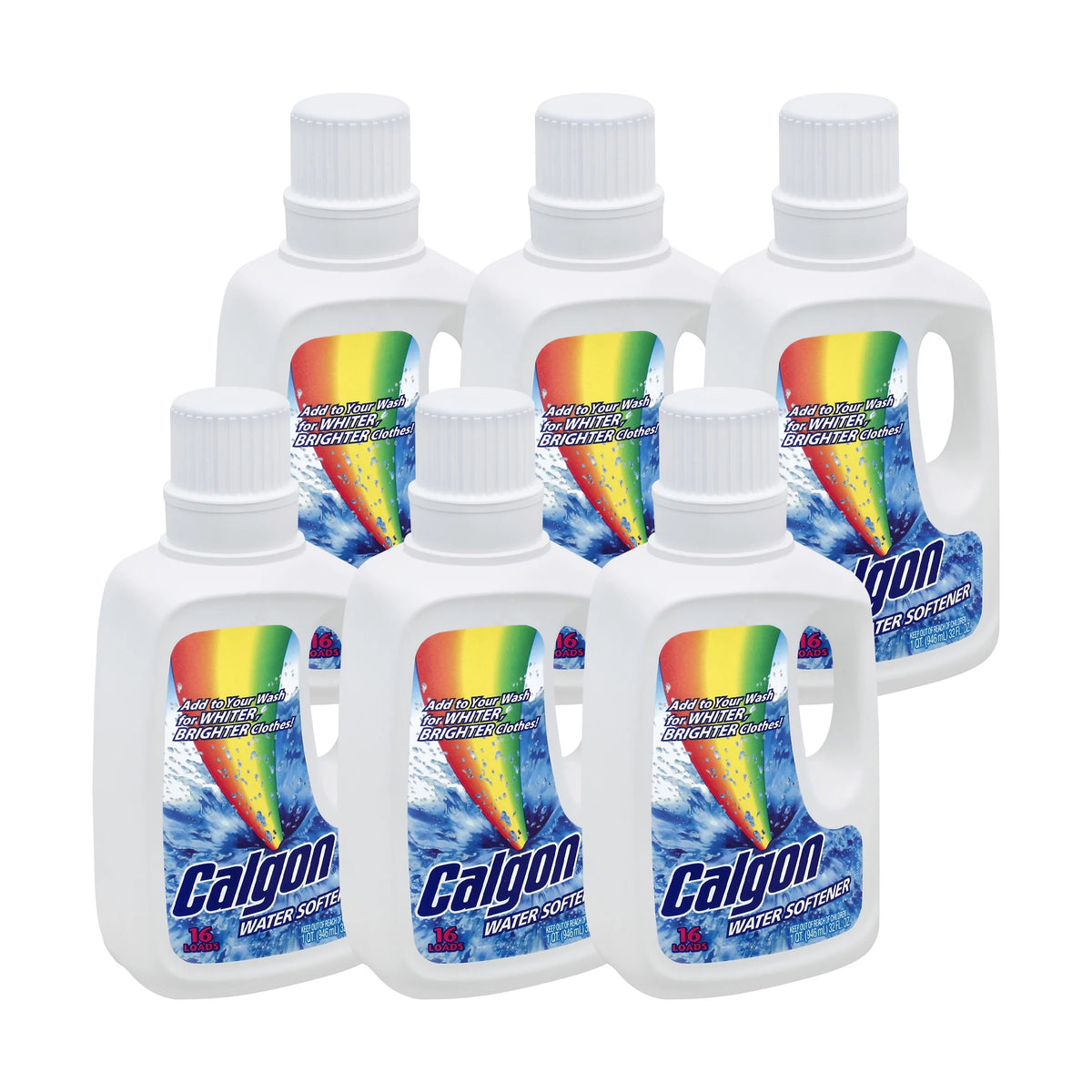 Liquid Water Softener 32 Ounce (Pack of 6) E979
