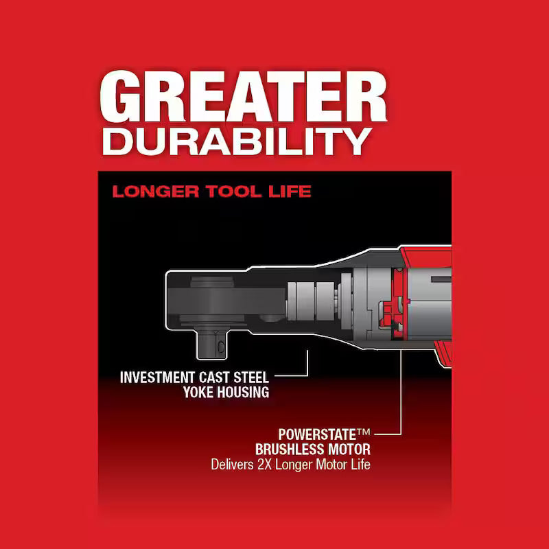 12V Lithium-Ion Brushless Cordless 3/8 in. Ratchet with Grease Gun O5073