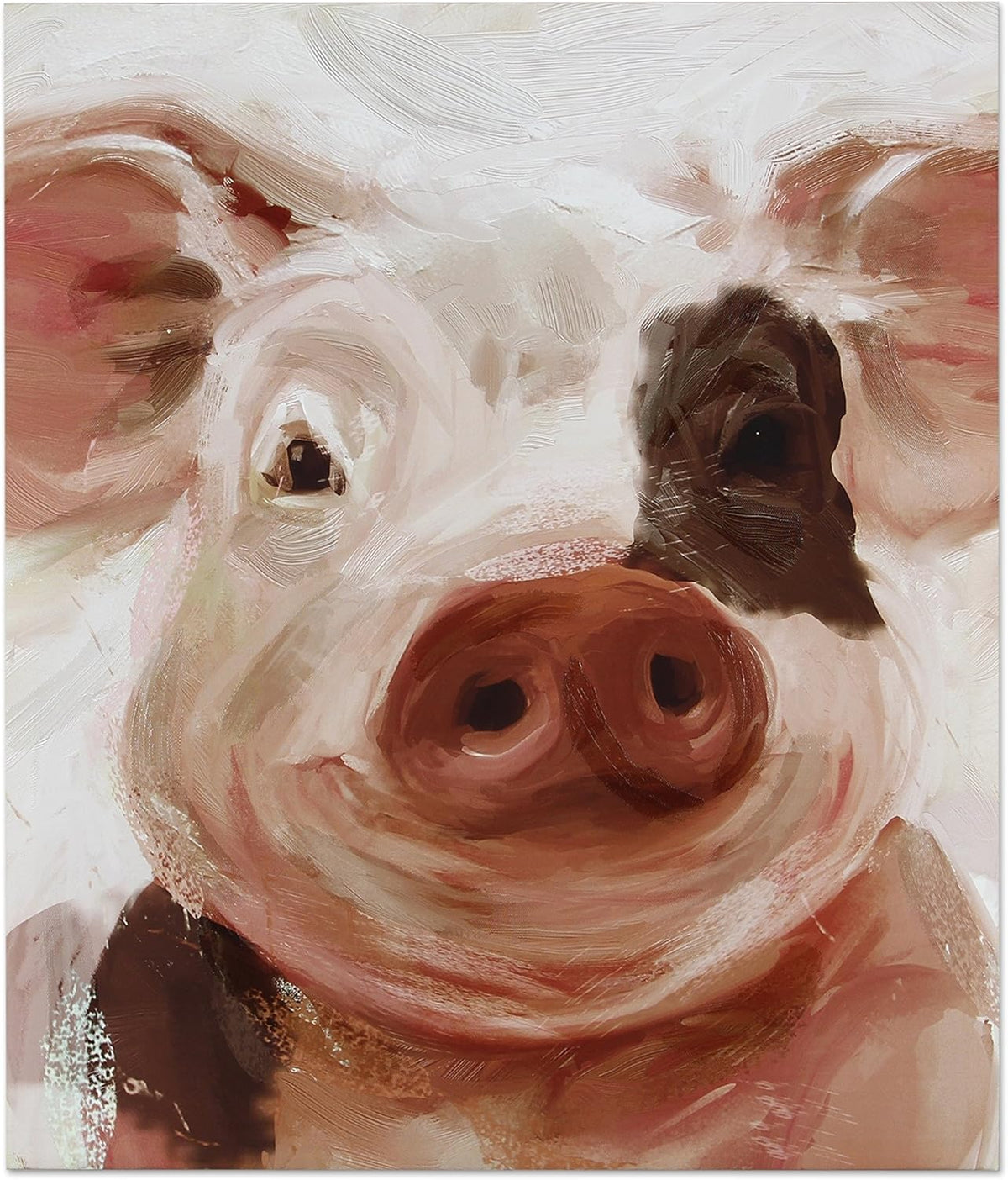 Canvas Pig Wall Art B83072