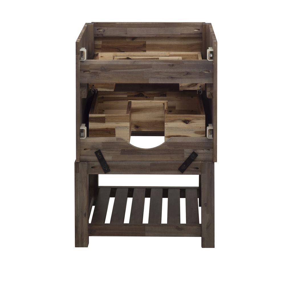 Floor Standing Open Bottom Bathroom Cabinet S579