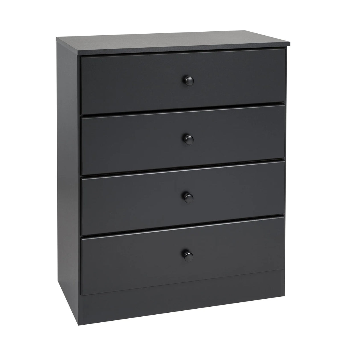 4-Drawer Deep Black Dresser N754095