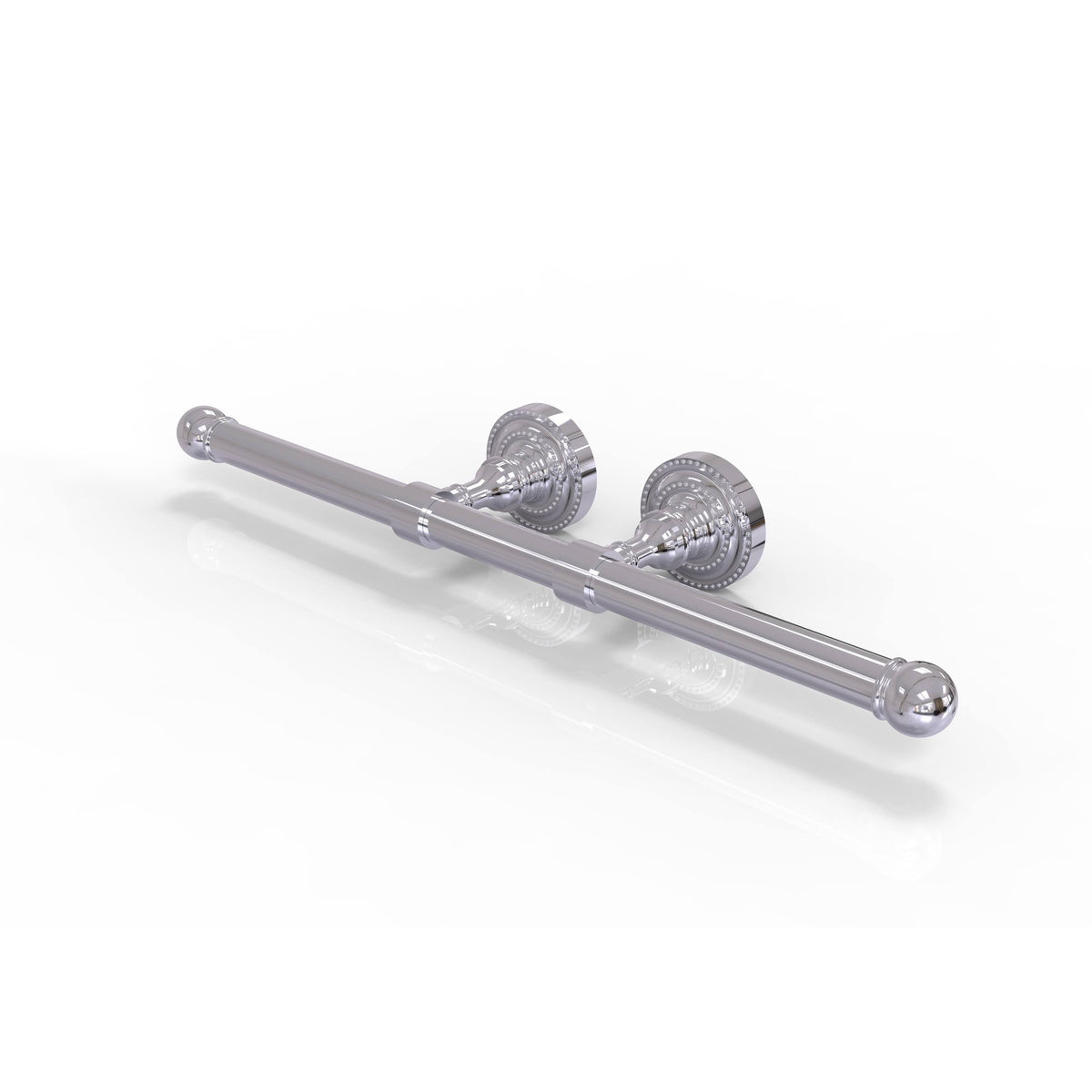 Polished Chrome Double Roll Toilet Tissue Holder A142