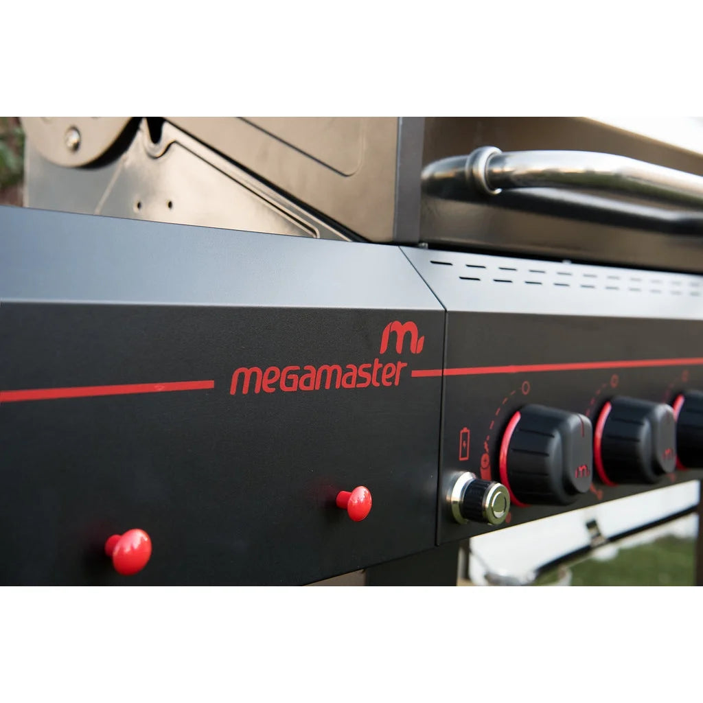 5 Burner Propane Gas Grill with Open Cart O432