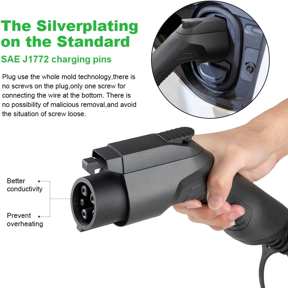 Portable Level 2 EV Charging Cable with 20ft Cord K316408