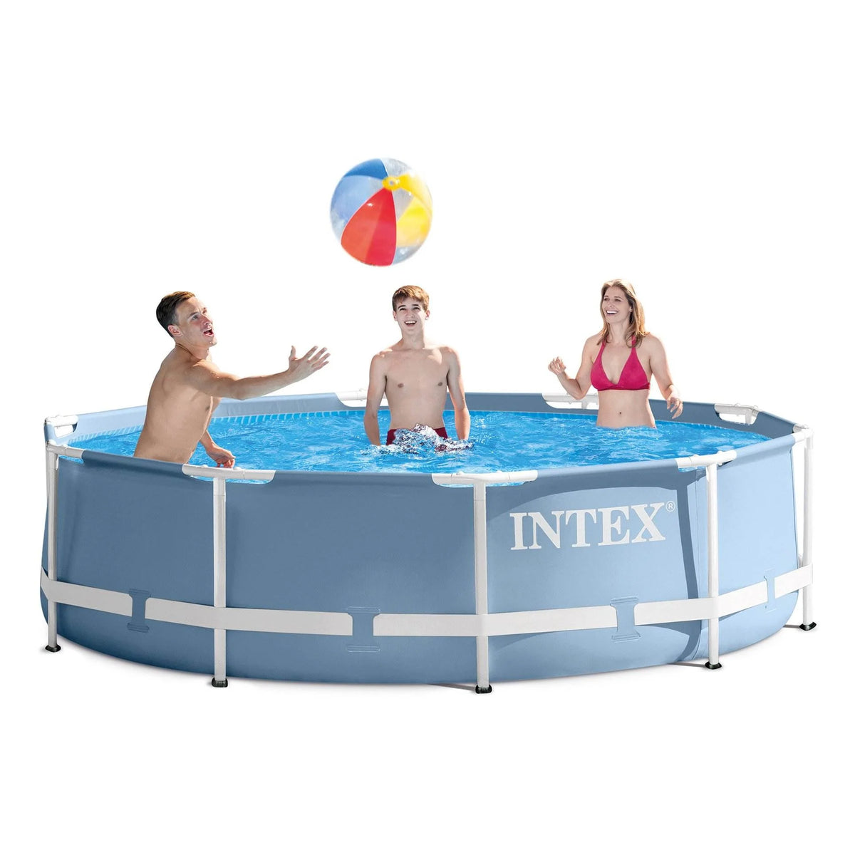 12ft x 30in Above Ground Swimming Pool with Filter Pump G202879