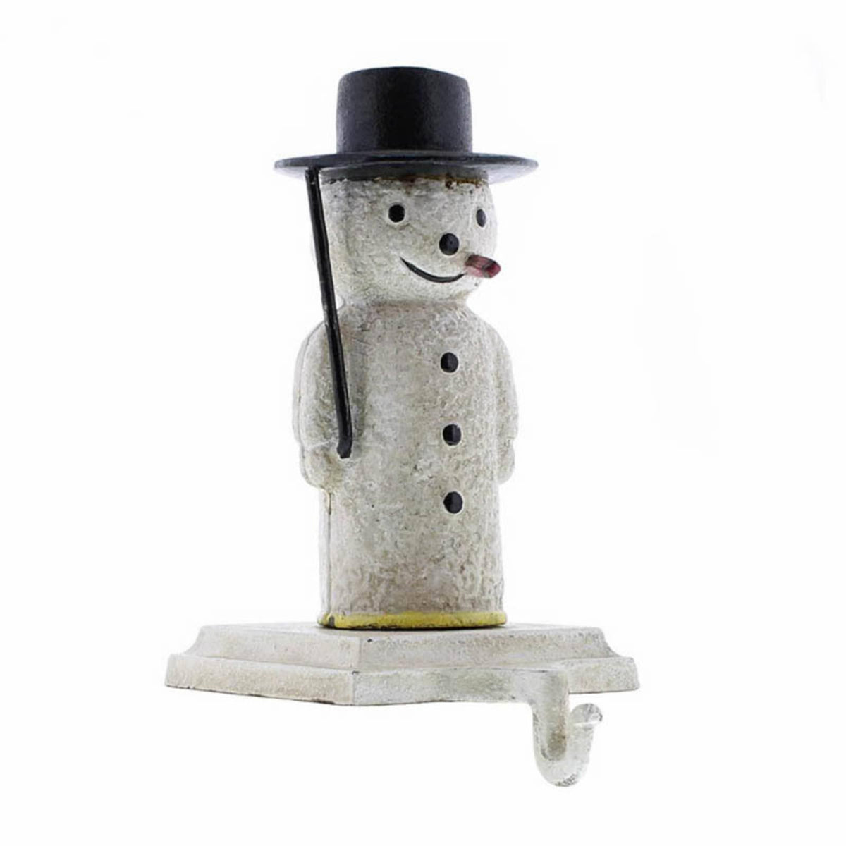 Cast Iron Snowman Stocking Holder P3025