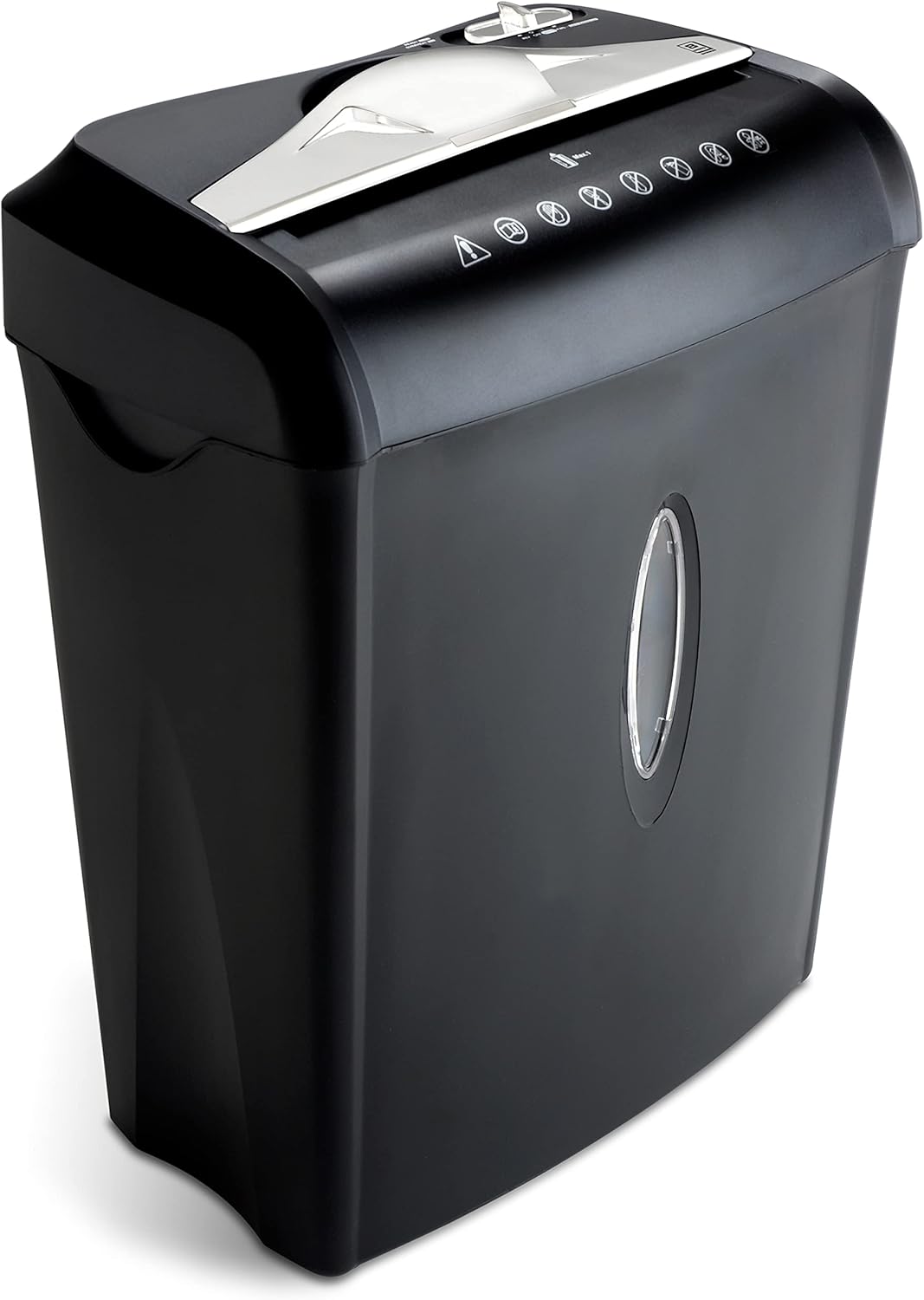 8-Sheet Cross-Cut Paper and Credit Card Shredder with Wastebasket, Pack of 2 O2454