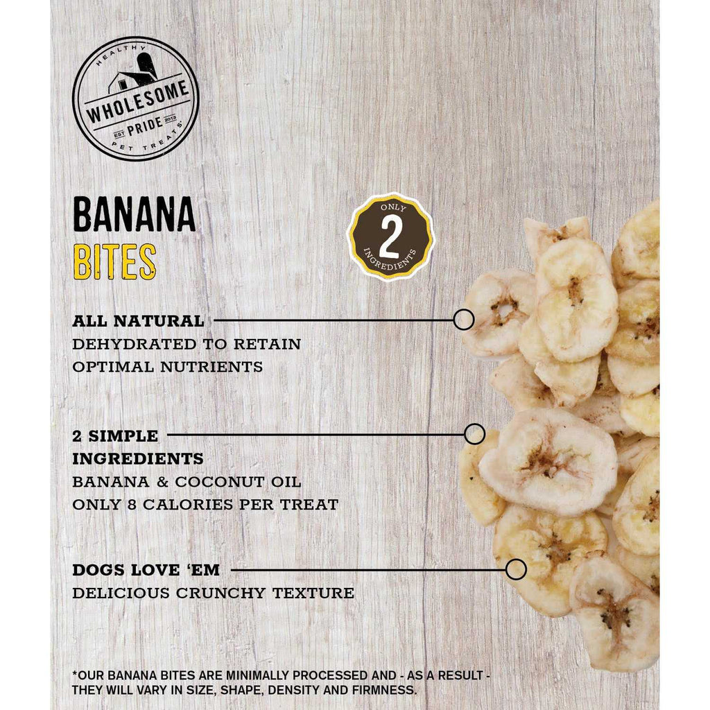 Banana Bites Dog Treats F43785