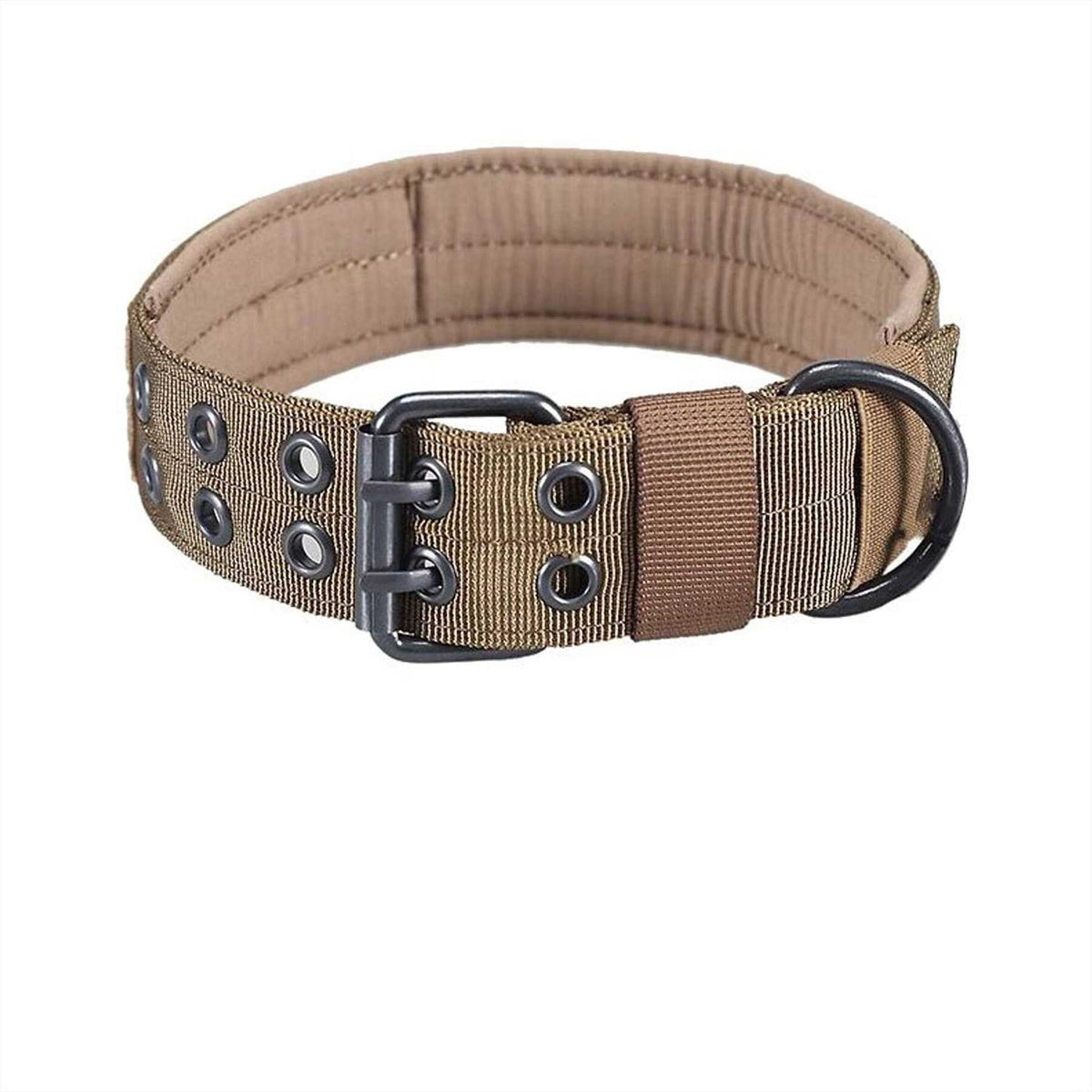 Adjustable Dog Collar with Metal D Ring Buckle L6324