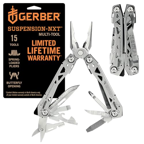 15-in-1 Stainless Steel Multi Tool with Pocket Knife and Pliers G7230