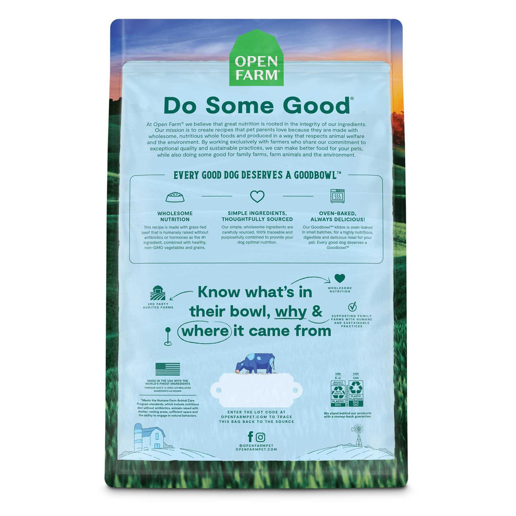 Grass Fed Beef Brown Rice Recipe Dog Food X186244