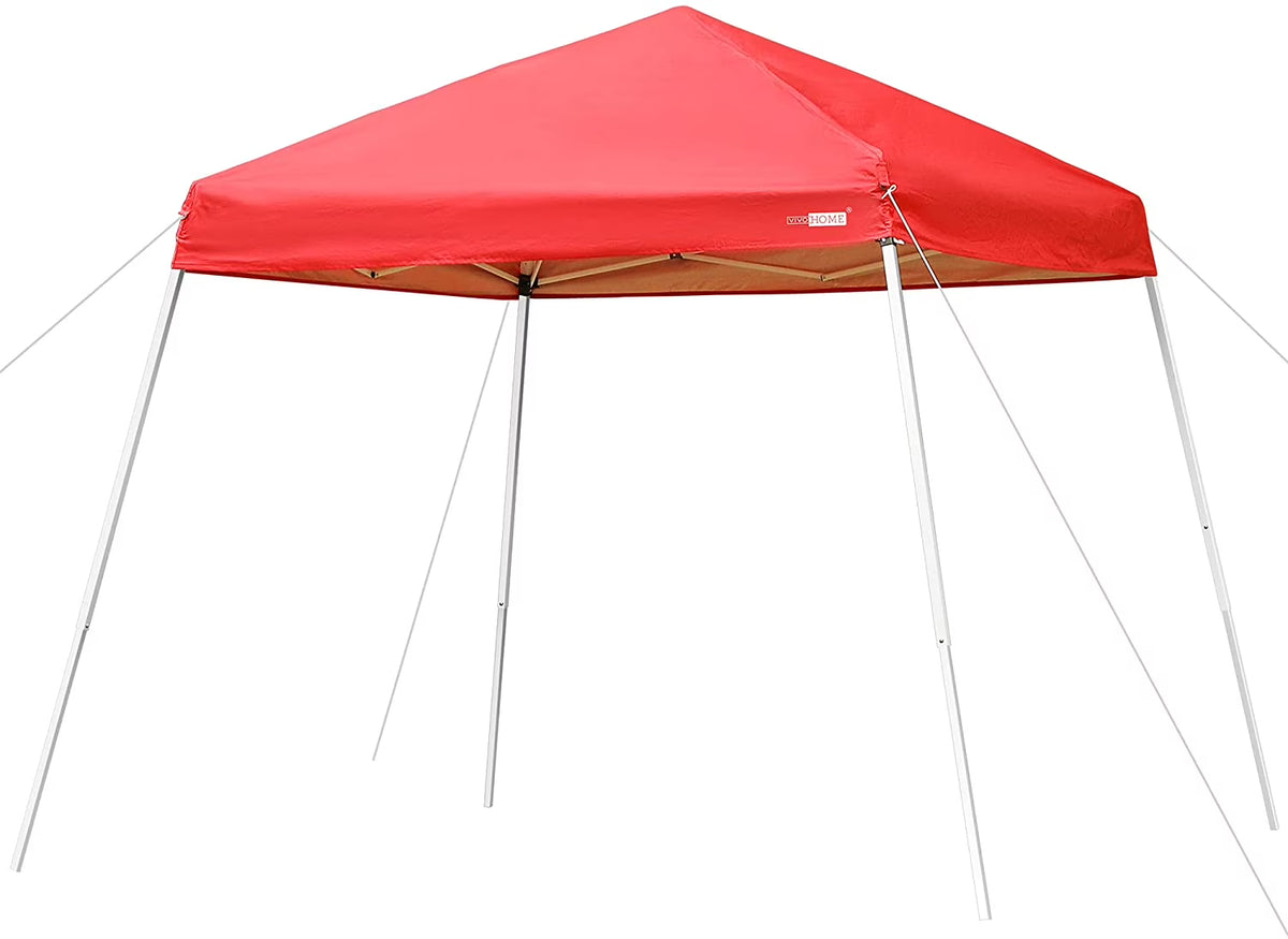 Red 8 x 8 Feet Pop Up Canopy Tent H17197