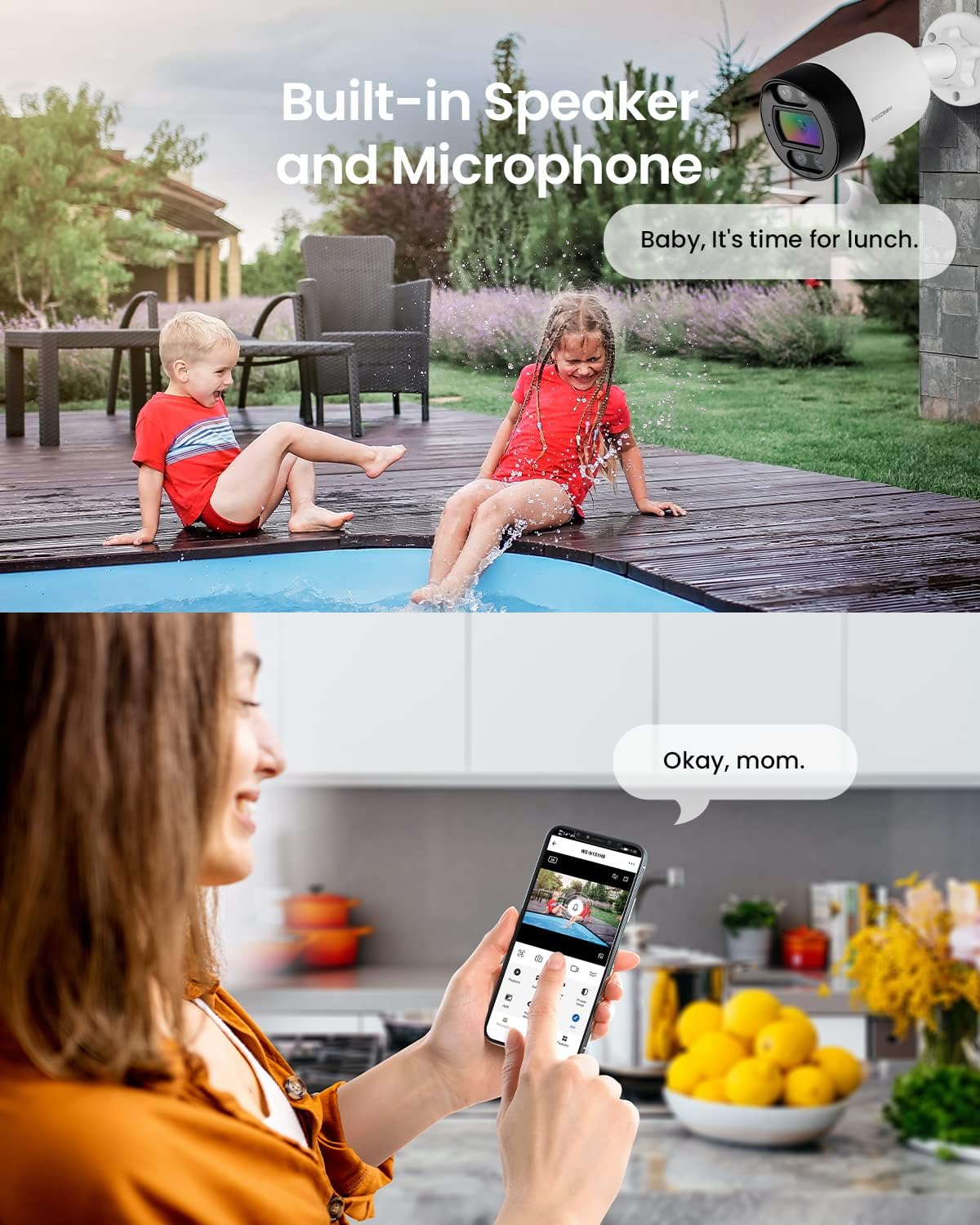 5MP PoE IP Camera with Full-Color Night Vision R152058