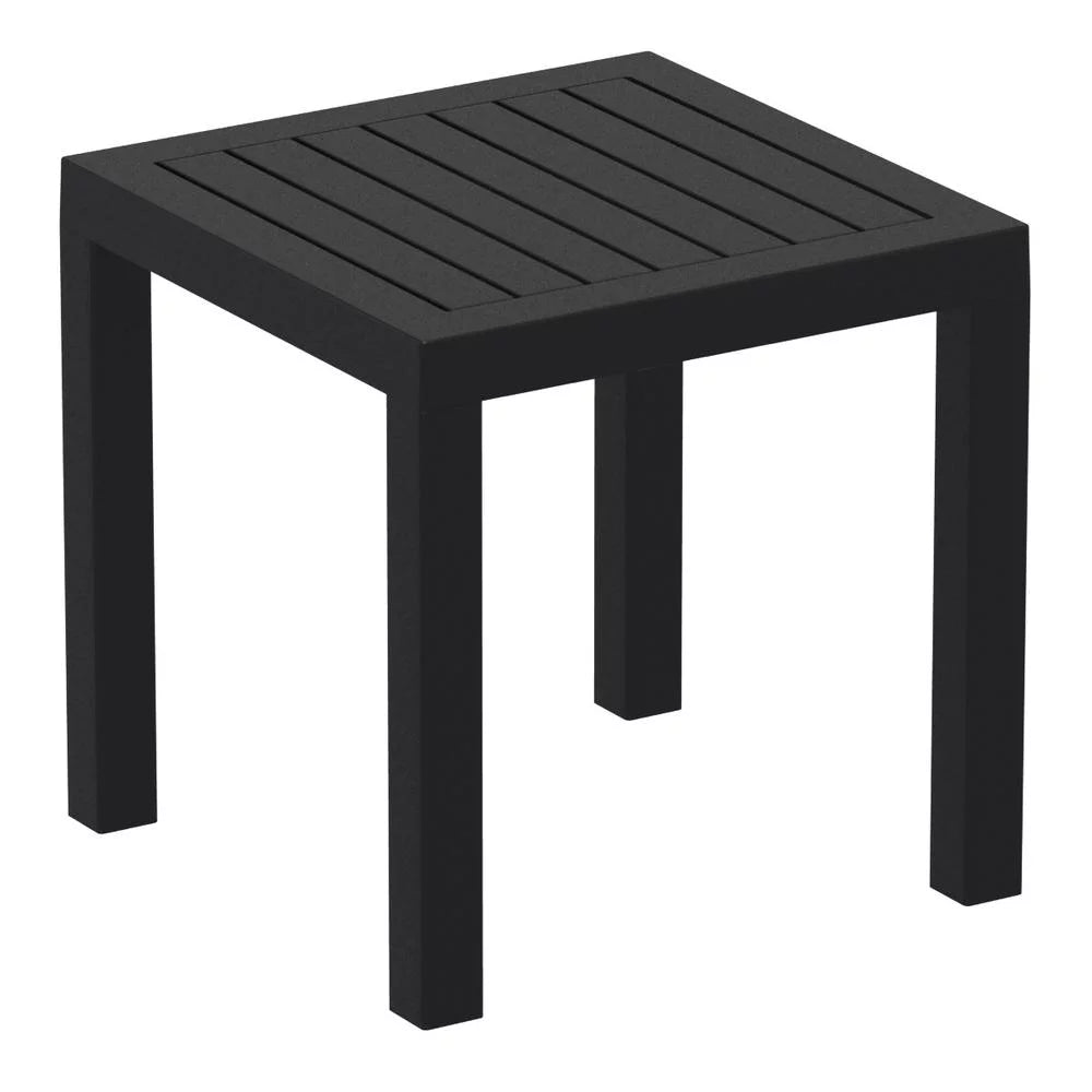 Black Resin Side Table A56738