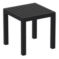 Black Resin Side Table A56738