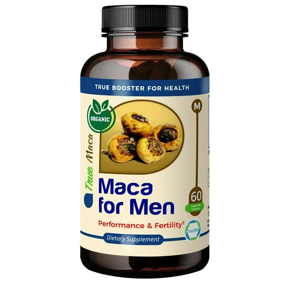 Organic Gelatinized Maca Powder 800 mg 60 Capsules O824