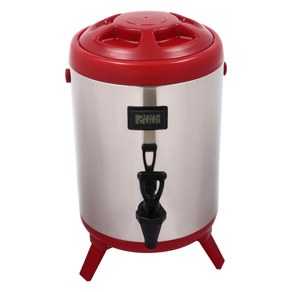 8L Stainless Steel Hot Beverage Dispenser with Thermometer D102