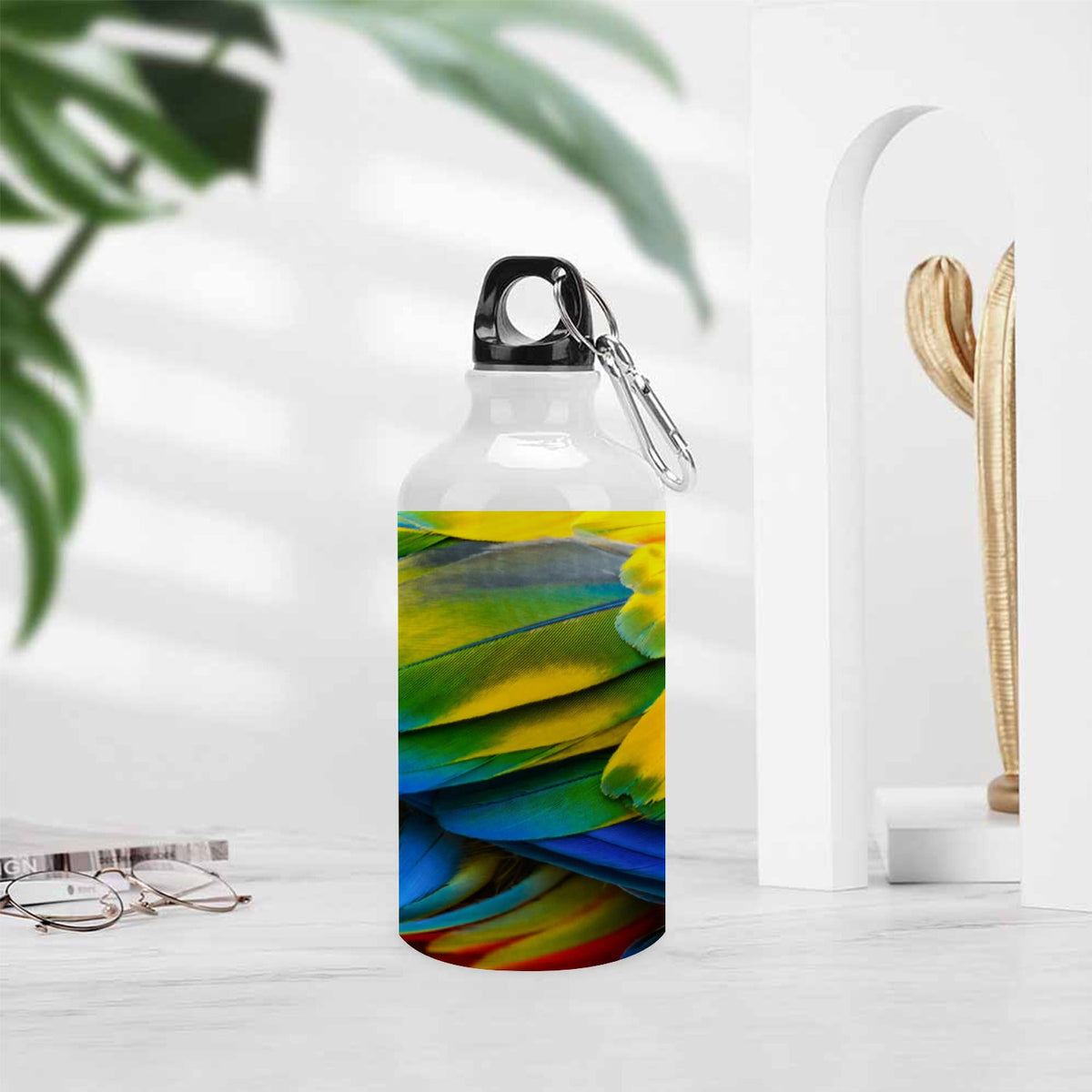400ml Aluminum Sport Water Bottle with Twist Cap H890