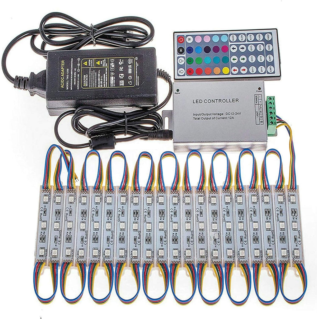 200Pcs Waterproof RGB LED Module Light S19734