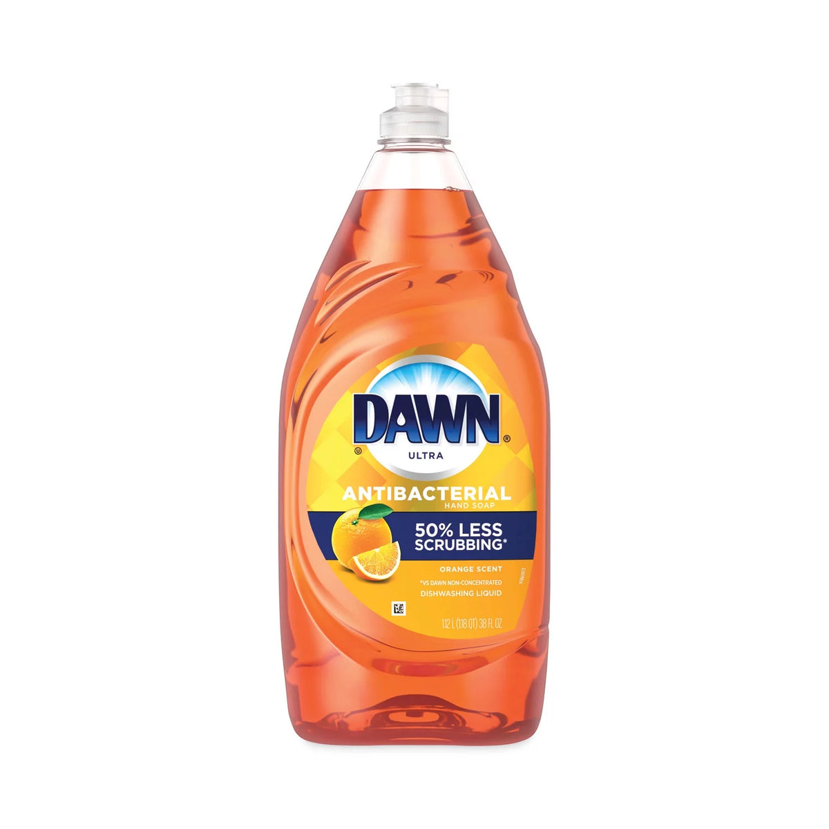 Antibacterial Dishwashing Liquid Orange Scent 38 oz Z35032