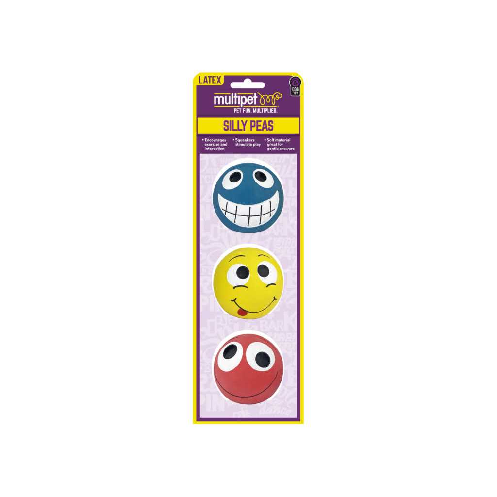 Silly Squeakers 3pk Q12754