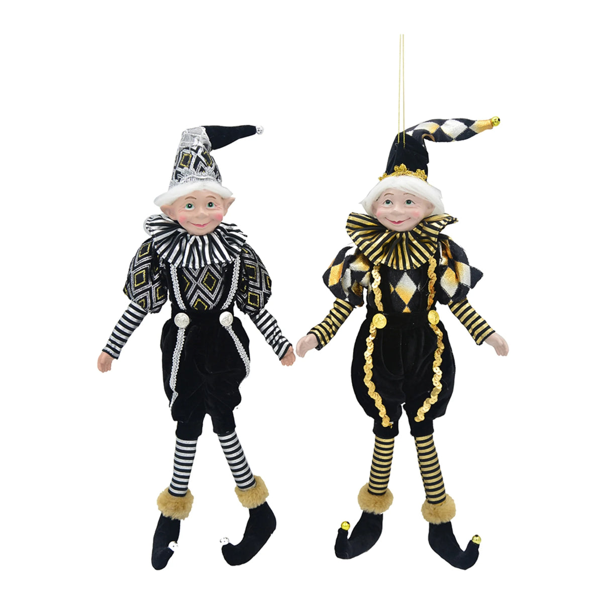 Black and White Hanging Figures Z6856