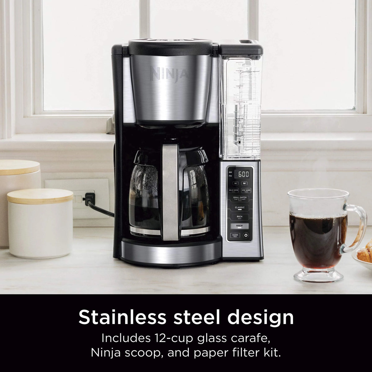 12-Cup Programmable Coffee Maker M8551
