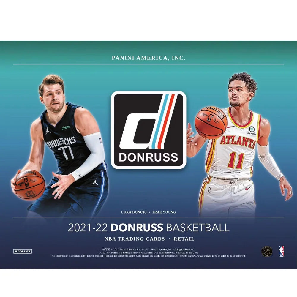 2021 Panini NBA Donruss Basketball Trading Card Blaster Box K838